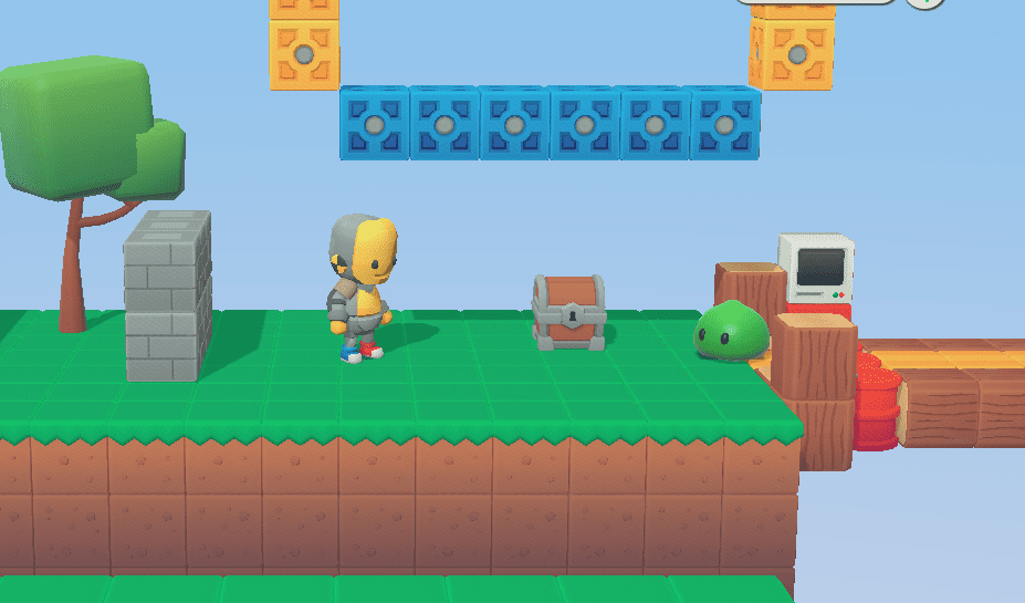 تجربة اللعبة في Godot Side Scroller Mode
الوضع الجانبي