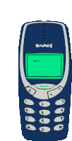رسم لهاتف Nokia 3310 مستعمل لتوضيح ستيل الـGame Jam