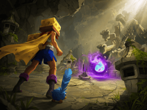 Law-V katssta l Feu Prophétique m3a Piou Bleu f wa7d lma3bad mkhrreb f DOFUS