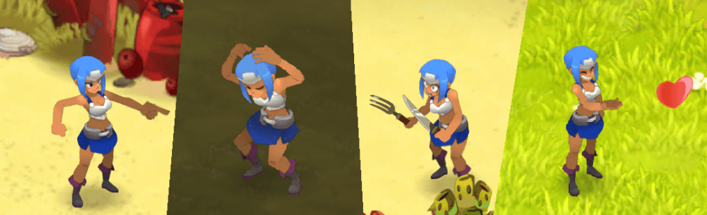 Law-V katjarrab Attitudes b7al lbousa, ljou3 w l3zef f DOFUS